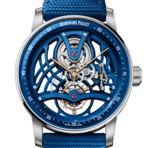 Audemars Piguet CODE 11.59 Tourbillon Openworked Blue ceramic Watch 26600NB.OO.D346KB.01