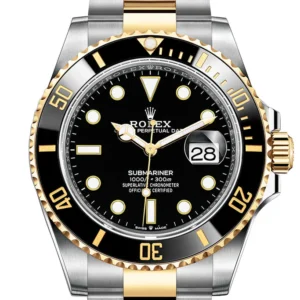 Rolex Submariner 41 Black Dial Stainless Steel and 18K Yellow Gold Bracelet Automatic Men's Watch 126613LN New Release 2020