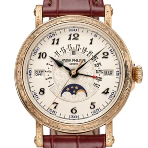 Patek Philippe Grand Complications Retrograde Perpetual Calendar Rose Gold Watch 5160/500R
